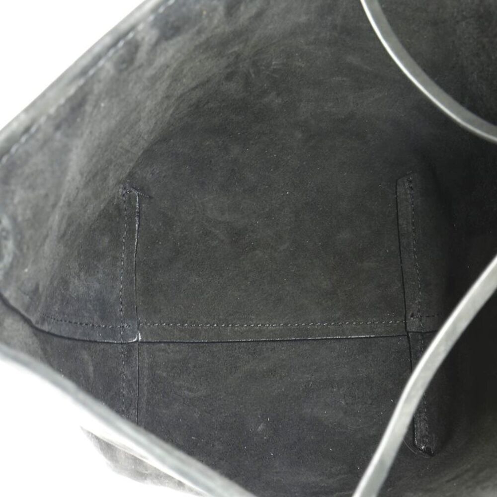 The Row N/S Park Tote Suede Small Black - Picture 5 of 8